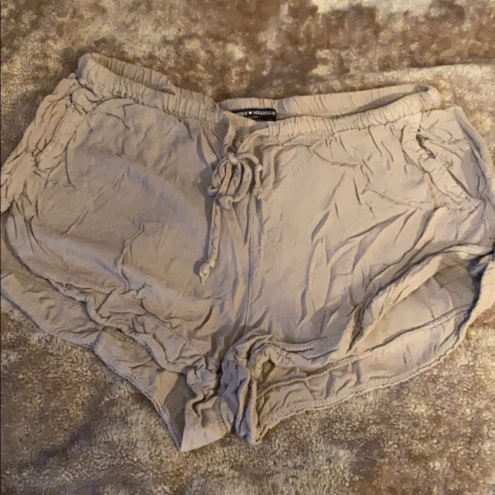 Brandy Melville Pink Flowy Shorts